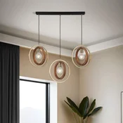 Opviq Luster Feno-52-03, 70x6x2.5cm, 45-180cm, IP20 Braon-zlatne boje