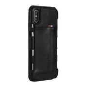 GS Ovitek Two Cards Hybrid za iPhone XS Max 6.5 - črn
