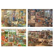 The House of Puzzles - Puzzle 4x500 – Čas za Potterja - 500 kosov