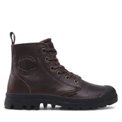 Palladium Pohodni čevlji Pampa Zip Lth Ess 76888-248-M Rjava