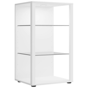 MID.YOU Vitrina Glasol Xxl, Bela