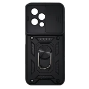 MaxMobile maskica za Honor 400 Pro ANTI-SHOCK WITH RING crna