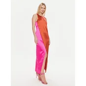 LOLA CASADEMUNT Poletna obleka MS2416033 Pisana Regular Fit