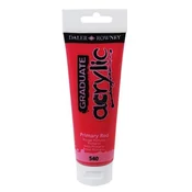 Daler Rowney Akrilna barva Graduate 120 ml, primary RDEČa