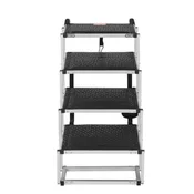 VEVOR Pasje stopnice 4-stopenjske zložljive 785x645 mm aluminij 68 kg