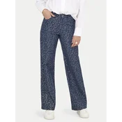 ONLY Hlače iz tkanine Evita 15362397 Mornarsko modra Wide Leg