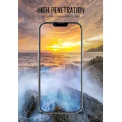 Zaščitno steklo Premium za Apple iPhone serije 12 in 13 - s črno obrobo