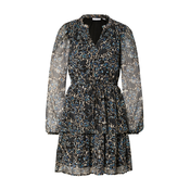 Blue-black patterned dress VILA Paca - Women