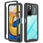 Techsuit - Defense360 Pro + Zaščita zaslona - Xiaomi Poco M4 Pro 5G - črna