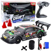 Avto na daljinsko upravljanje Start Drift s spremenljivimi kolesi 30km/h 1:16 - ogljik