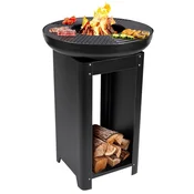 EDCO Prenosni vrtni kamin z žarom in stojalom TEPPANYAKI