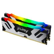 KINGSTON DIMM DDR5 48GB (2x24GB kit) 7200MTs KF572C38RSAK2-48 FURY Renegade Silver RGB XMP