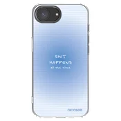 Silikonski prozorni ovitek za Apple iPhone 17e - Oops Memo