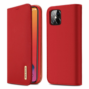 DUX DUCIS Wish Bookcase etui iz pravega usnja za iPhone 12 Pro Max