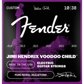 Fender Hendrix Voodoo Child Bullet Nickel 10-38 Strune za električno kitaro (Kot novo)