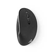 Nedis ERGOMSWS100BK - Ergonomska brezžična miška 1600 dpi
