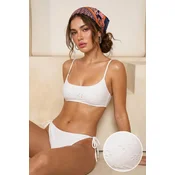 Trendyol Milla Ženski kupaci kostim Tbess26Bt00024, Beli