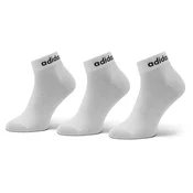Kratke nogavice adidas Think Linear Ankle Socks 3 Pairs HT3451 Bela