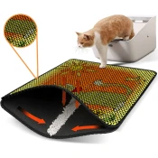 Aberto Design Prostorika za toalet za macke Nrszn0183, 45 x 60 cm, Žuta