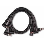 Mooer napajalni kabel za efekte Power Daisy Chain Cable, 5 Plugs, angled