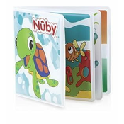 Nuby Prva piskajoča knjiga za vodo 4 m+