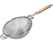 Hendi Profesionalno cedilo z dvojno mrežo, jeklo, premer 310 mm - Hendi 639016