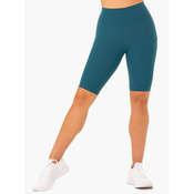 Ryderwear Women‘s Reset High Waisted Pocket Bike Shorts Teal S