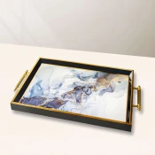 Aberto Design Poslužavnik TPA10022 50 x 29 x 3.5 cm, Šareni