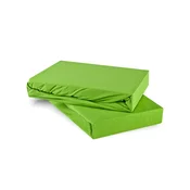 Posteljna rjuha zelena jersey EMI, Otroška rjuha 80x160