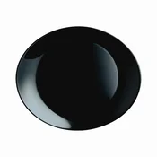 Creatable Krožnik Za Zrezke Italien Party Black, 6-Delni