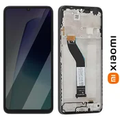 XIAOMI Xiaomi, Originalni zaslon Redmi 14C LCD zaslon z zaslonom na dotik in ohišjem, ČRNA, (5000084932)