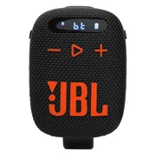 Bluetooth+FM zvočnik JBL Wind 3 5W vodoodporen+nosilec za kolo oranžno-črn