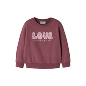 NAME IT Majica NMFOCLOVE mauve/ciklama/bela