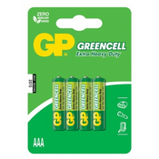 Baterija cink kloridna AAA 4kom GP GreenCell