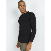 Black mens thermo sweatshirt