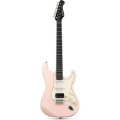 Donner DST-200 Pink elektricna gitara