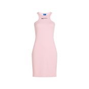 KARL LAGERFELD JEANS Koktejl obleka  Geripptes Racerback-Kleid  roza