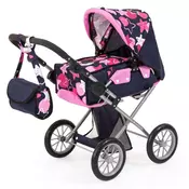 Bayer Design Kocárek pro panenky City star crveno-plava