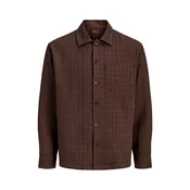 JACK & JONES Srajca Blucaleb rjava/čokolada