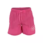 JACK & JONES Kratke kopalne hlače JPSTKAUAI ELECTRIC  roza / bela