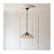 Endon 111922 - Luster na lancu Tiffany ASTORIA 3xE27/10W/230V precnik 48 cm