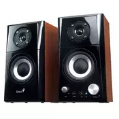 GENIUS Zvucnici SP-HF500A 2.0 v2 crno-smedi