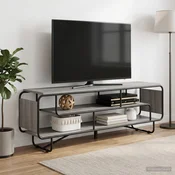 vidaXL TV stojalo 180 x 36 x 45 cm Siva Sonoma Inženirski les