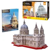 shumee 3D sestavljanka Cubic FUN National Geographic Katedrala sv. Pavla 107 kosov DS0991h