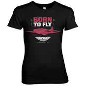 Filmska ženska majica Top Gun - Born To Fly - HYBRIS - PM-5-TGM008-H93-14-BK