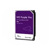 Western Digital Hard disk 14TB, 3.5 SATA III, 512MB, 7200rpm WD142PURP Purple Pro