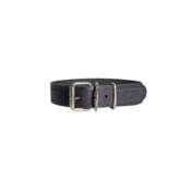 ALEXA LEATHER Ogrlica za pse Stylish, 40mm, Crna