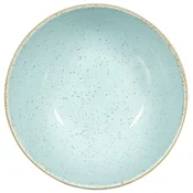 Churchill Stonecast Duck Egg Blue skleda, prostornina: 1,075 litra, premer: 220 mm (6 kos)