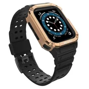 Protect Hurtel Protect Strap Band za Apple Watch 42/44/45mm, crna, rose gold
