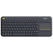 TIPKOVNICA PLUS TOUCHPAD K400 PLUS LOGITECH ČRNA